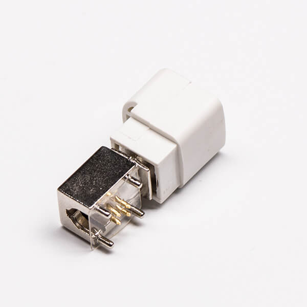 1-3 LVDS接口HSD公頭910度插孔接PCB板